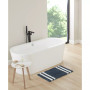 Harden Striped Heathered 20" x 34" Bath Rug