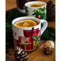 Christmas Tree Stackable Mugs, Set of 4