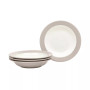 Colorwave Pasta/Rim Soup Bowls, Set of 4