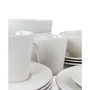 Alexa 16 Piece Porcelain Dinnerware Set, Service for 4