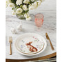 Butterfly Meadow Bunny Accent Plates, Set of 4