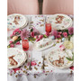 Butterfly Meadow Bunny Accent Plates, Set of 4