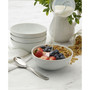 Everyday Whiteware Soup Cereal Bowl 4 Piece Set