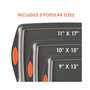 Yum-o! Oven Lovin' 3-Piece Nonstick Cookie Pan Set
