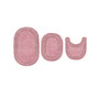 Double Ruffle 3 Pc Bath Set