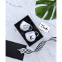 CLOSEOUT! Porcelain Letter Mug