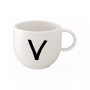 CLOSEOUT! Porcelain Letter Mug