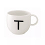 CLOSEOUT! Porcelain Letter Mug