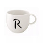CLOSEOUT! Porcelain Letter Mug