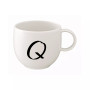 CLOSEOUT! Porcelain Letter Mug
