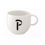 CLOSEOUT! Porcelain Letter Mug