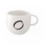 CLOSEOUT! Porcelain Letter Mug