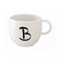 CLOSEOUT! Porcelain Letter Mug