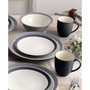 Colorwave Curve Mixed 16-Pc. Dinnerware Set, Service for 4