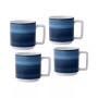 ColorStax Ombre Stax 5.25" Mugs, Set of 4