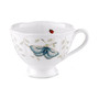 Butterfly Meadow Scalloped 8 ounce Porcelain Cup