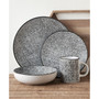 Sophie Stoneware 16 Pieces Dinnerware Set, Service For 4