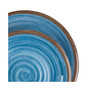 Rippled Tides Melamine Dinnerware Set of 12 Pieces
