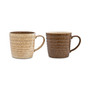 Studio Craft 2-Pc. Alt Ridged Mug Set