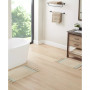 Overtufted Cotton Fringe Bath Rug, 17" x 32"