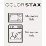 ColorStax Ombre Stax 7.5" Deep Plates, Set of 4