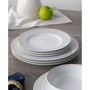 Linen Road Set of 4 Dinner Plates, Service For 4