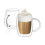 Aroma Double Wall Coffee Glasses Set of 2