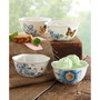 Set of 4 Butterfly Meadow Blue Assorted Bowls