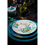 Eliza Teal 16-Pc. Dinnerware Set, Service for 4