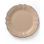 Scalloped Edge 16 Piece Service for 4 Dinnerware Set