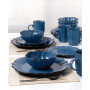 Scalloped Edge 16 Piece Service for 4 Dinnerware Set