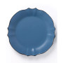 Scalloped Edge 16 Piece Service for 4 Dinnerware Set