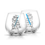 JoyJolt Star Wars New Hope Stemless Drinking Glasses, Set of 2