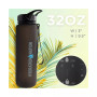 Hydration Nation Water Bottle With Time Marker 32oz