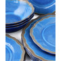 Glossy Andres 12 Piece Melamine Dinnerware Set, Service for 4