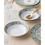 Serene Garden 4 Piece Soup Bowls Set, 7", 20 oz, Service for 4
