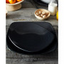Swirl Square Dinner Plates, Set of 4
