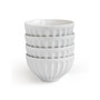 Fern Fluted Cereal Bowl, Set of 4