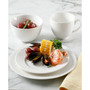 Maepoole Embossed 16 Piece Dinnerware Set, Service for 4