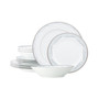 Satin Flourish 12 Piece Set, Service for 4