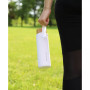 Venice Glass Water Bottle with Bamboo Lid and Protective Sleeve, 22.6 fl oz Capacity