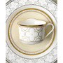 Trefolio Gold Set of 4 Cups, Service For 4
