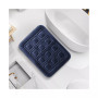 Ultra Soft Non-Slip Plush Memory Foam Bath Rug - Small 17"x24" - Waffle Design