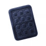 Ultra Soft Non-Slip Plush Memory Foam Bath Rug - Small 17"x24" - Waffle Design