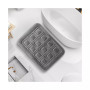 Ultra Soft Non-Slip Plush Memory Foam Bath Rug - Small 17"x24" - Waffle Design