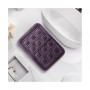 Ultra Soft Non-Slip Plush Memory Foam Bath Rug - Small 17"x24" - Waffle Design