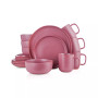 Tom 16 Pieces Dinnerware Set, Service For 4