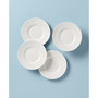 Dinnerware, Set of 4 Opal Innocence Carved Dessert Plates
