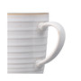 Studio Craft Grey/White Ridged Mug