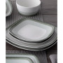 Colorscapes Layers Square Salad Plate Set/4, 8.25"